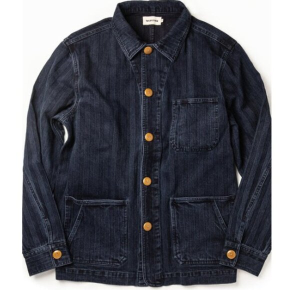 Taylor Stitch - The Ojai Jacket - Washed Indigo Herringbone - Picture 1 of 9